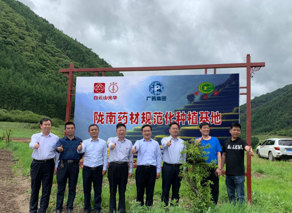 药材好，，，，药才好 ——白云山小柴胡颗粒北柴胡规范化莳植基地正式揭牌！