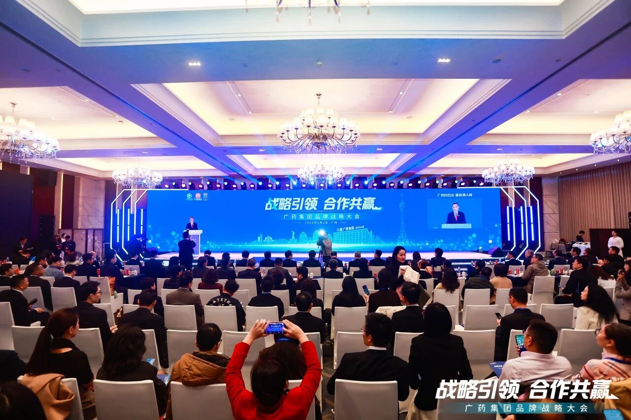 白云山银河国际造药参与广药集团品牌战术大会并荣获优良品牌案例